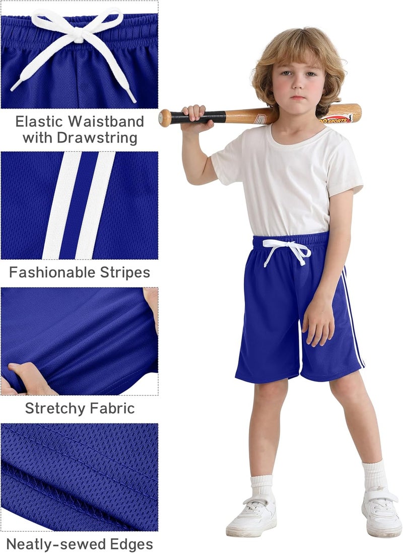 Resinta Toddler Boy Shorts Baby Boy Quick Dry Shorts Athletic Pull-On Boys Short Clothes with Elastic Waist for Playwear - Image 3